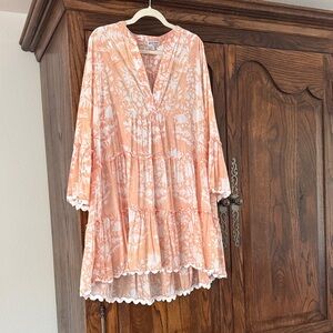 Juliet Dunn Palladio Tiered Dress